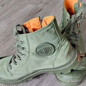 Palladium Pampa Puddle Lite Boots Dusky Olive